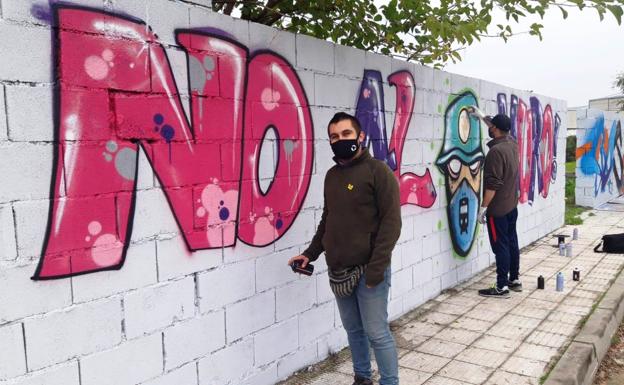 Grafitis contra el muro