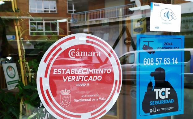 Cerca de cien tiendas han solicitado ya el sello 'Establecimiento Verificado Covid-19' de la Cámara de Comercio