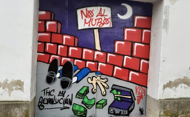 Una veintena de grafiteros de la región se suman al movimiento No al Muro