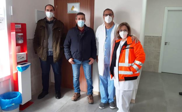 Casatejada crea una sala de aislamiento en el consultorio médico