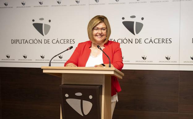 Fallece la alcaldesa de Romangordo y presidenta de la Diputación Provincial de Cáceres, Rosario Cordero