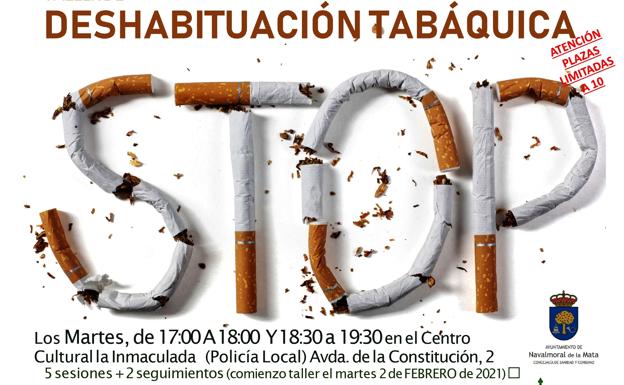 La concejalía de Sanidad y Consumo retrasa el taller para dejar de fumar