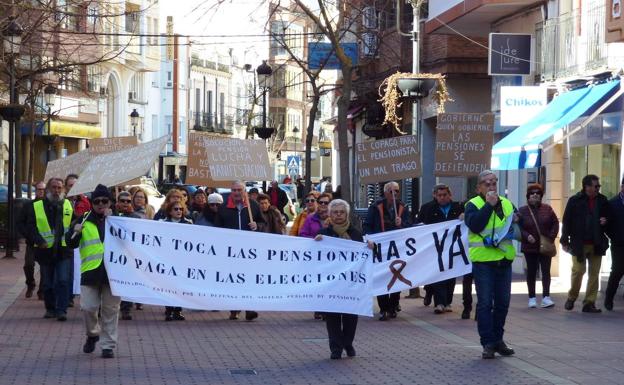 Los pensionistas se movilizarán el sábado para reivindicar unas pensiones públicas «dignas, justas y suficientes»