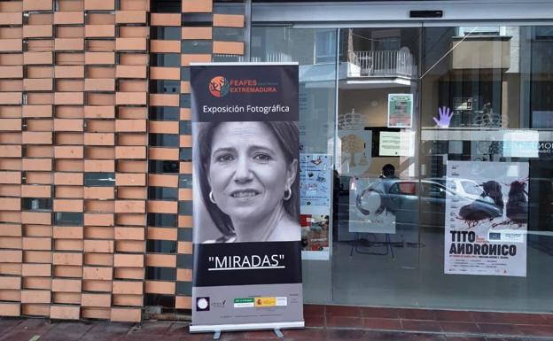 Feafes Navalmoral amplía hasta el día 21 la exposición 'Miradas', abierta en La Gota