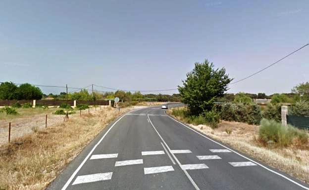 Herida una joven de 23 años al salirse de la vía cerca de Navalmoral