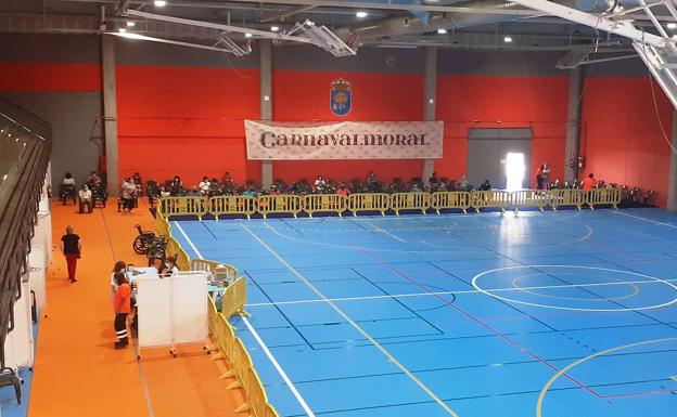 El pabellón Antonio Jara se estrena como punto de vacunación