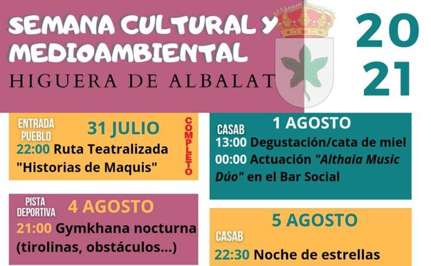 Higuera abrirá la Semana Cultural y Medioambiental con 'Historias de maquis', una ruta teatralizada