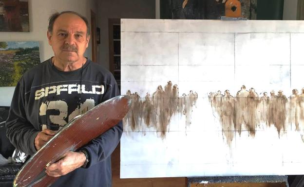 El pintor moralo Juan Núñez-Romero Cortés expondrá su obra en Mónaco