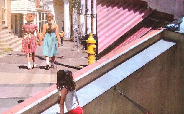 El artista local Ahí-ku muestra las series 'Palabras para Julia' y 'Trípticos en ascensor' en Casas de Miravete