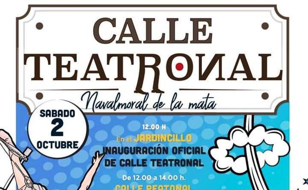 El sábado, estreno de la Calle Teatronal