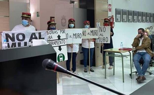 No al Muro celebrará el sábado una fiesta reivindicativa por el tren
