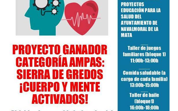 La ampa del colegio Sierra de Gredos desarrolla el proyecto 'Cuerpo y mente activados'