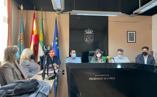 La alcaldesa considera que el 2022 va a ser un año muy importante para Navalmoral
