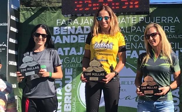 Lidia de la Calle, segunda en su categoría en las 100 Millas-Gran Vuelta Valle del Genal disputada en Málaga