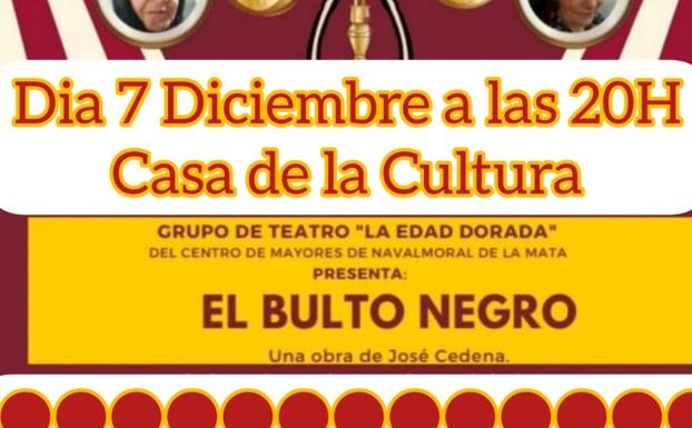 El grupo de teatro La Edad Dorada estrena 'El bulto negro'
