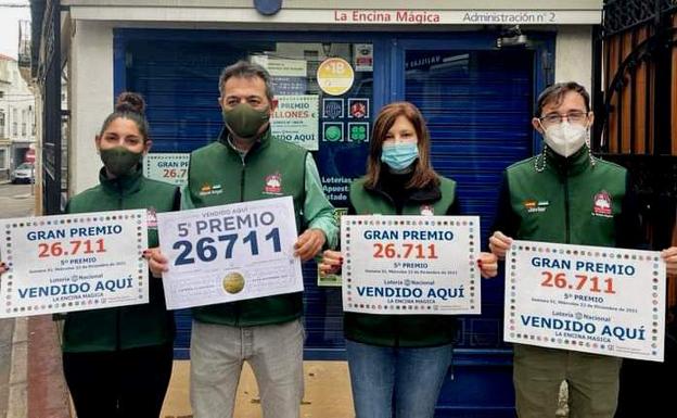«Estamos en racha», decía, eufórico, Miguel Ángel Jiménez, responsable de La Encina Mágica