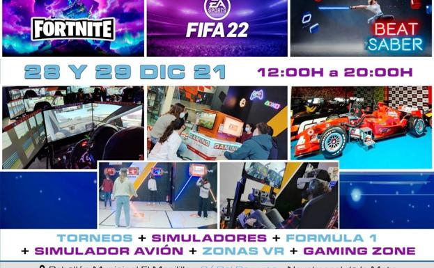 El pabellón del Molinillo se convertirá en un gran espacio de video juegos