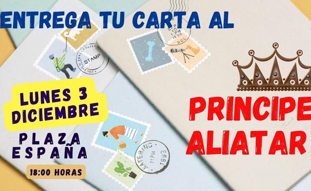 El Príncipe Aliatar estará en la tarde del lunes en la plaza de España