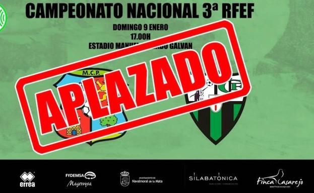 El partido del Moralo ante el Jerez se aplaza por la incidencia de la covid-19