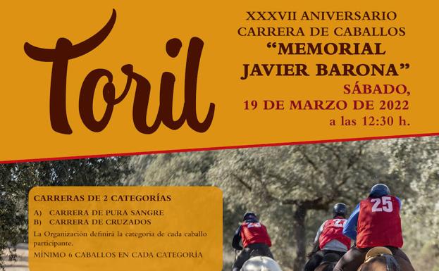 Toril traslada al 19 de marzo la Carrera de Caballos de San Blas