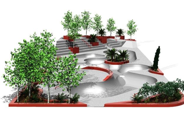 El Ayuntamiento saca a concurso la construcción del parque de patinaje