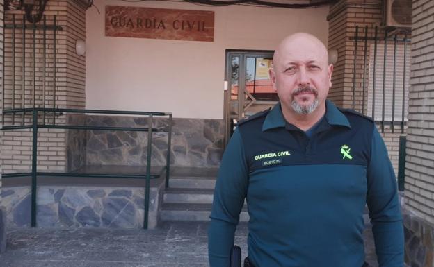 Rafael Chaparro, nuevo capitán de la compañía de la Guardia Civil con sede en Navalmoral
