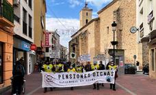 Los pensionistas vuelven a salir a la calle pidiendo unas pensiones dignas