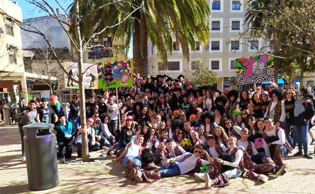El instituto Augustóbriga celebra su particular Carnaval