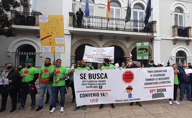 Los agentes de la Policía Local que están a turnos piden la dimisión del concejal de Seguridad Ciudadana
