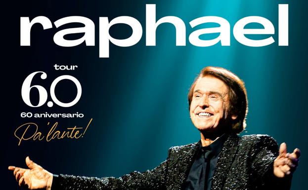 Raphael actuará el 7 de septiembre en el campo de fútbol ante algo más de 3.000 personas