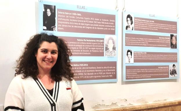 La historiadora local Diana Cabello recuerda a las 'mujeres constituyentes'
