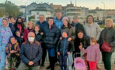 Ocho familias ucranianas han sido ya acogidas en Navalmoral y la zona