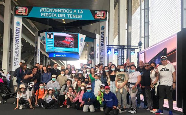 Los colegios El Pozón y Campo Arañuelo asisten al Mutua Madrid Open