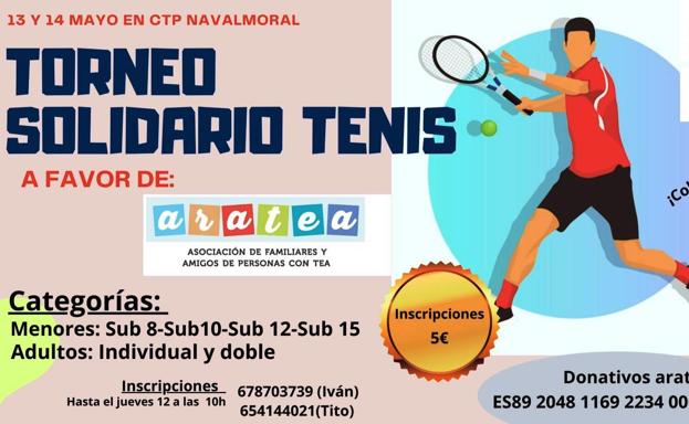 Torneo de tenis a favor de Aratea