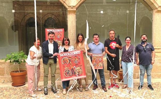 El festival Nosolocirco se celebrará la próxima semana en Navalmoral, Talayuela y Jarandilla de la Vera