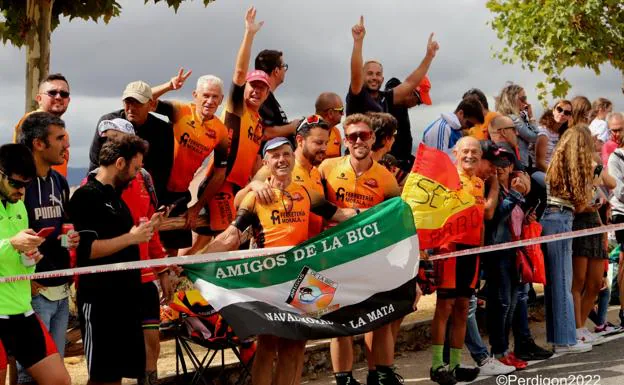 Los amigos de la bici en Piornal 