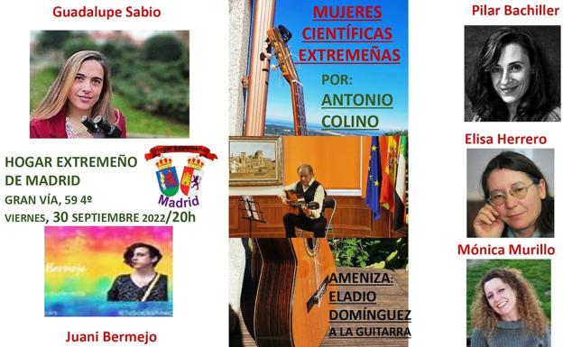 Mujeres científicas, protagonistas en el Hogar Extremeño de Madrid