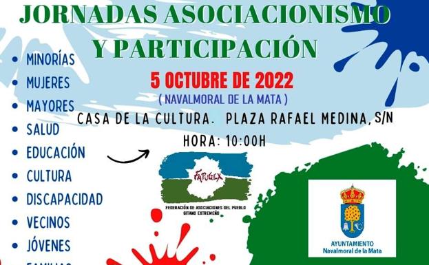 La casa de la cultura acogerá las I Jornadas sobre Asociacionismo y Participación en Navalmoral