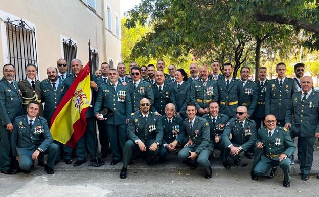 La sociedad morala arropa a la Guardia Civil el día de su patrona
