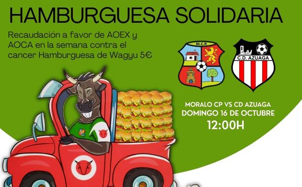 El Moralo anuncia una 'Hamburguesa solidaria' a beneficio de las asociaciones oncológicas