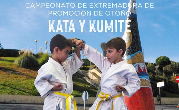 El sábado, doble cita con el karate en el pabellon Antonio Jara