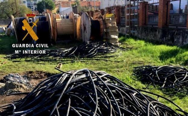 Detenido dos veces en una semana por robar cobre en Navalmoral