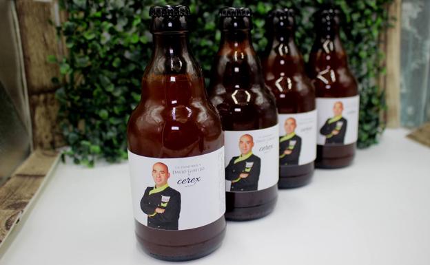 Cerex homenajea al cocinero moralo David Gibello con una nueva cerveza