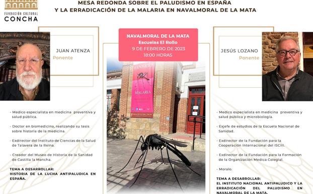 Las Escuelas del Rollo acogen una mesa redonda sobre el paludismo