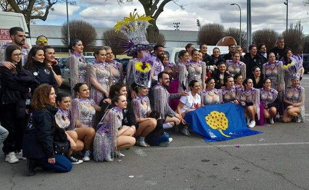 La peña Vértigo, 6ª en el Carnaval de Ciudad Real en comparsas