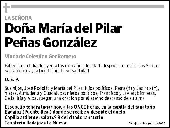 María del Pilar Peñas González