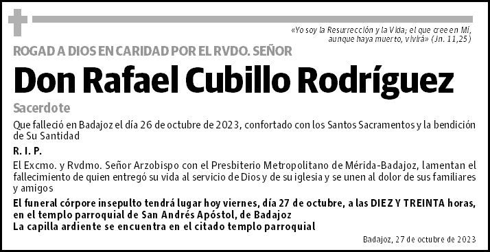 Rafael Cubillo Rodríguez
