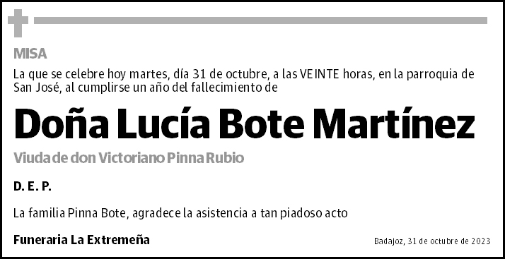 Lucía Bote Martínez
