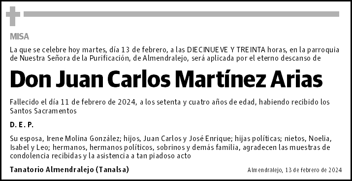 Juan Carlos Martínez Arias