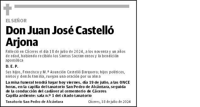 Juan José Castelló Arjona